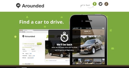 Find a car for rent – Arounded Thumbnail Preview
